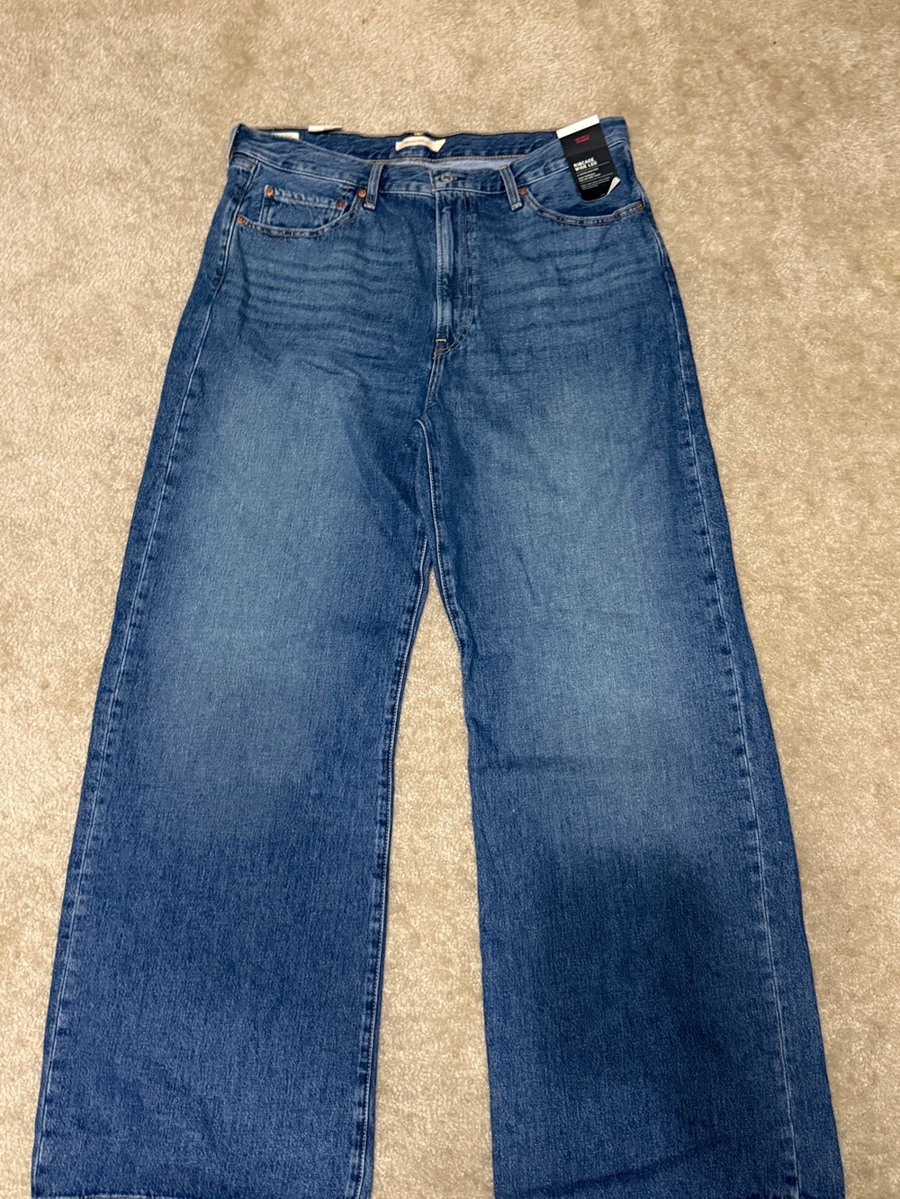 Levi’s Ribcage Wide Leg Super High Rise Jeans - 34x34